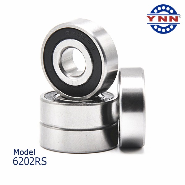 Deep groove ball bearing used to Precision Instrument , Low Noise Motor scooter bearing(6202)