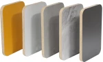 Density 650~680kgs/cbm Melamine Particle Board/Flakeboards/Chipboard