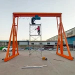 Design Flcontainer Gantry Crane Prframe Machineable Portab20 Feet 40 Feety Crane 1ton 2ton3 Ton Provided Mobile 2 Ton Crane 500