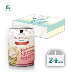 Diabetes Low GI Nutritional Supplement Drink No Sugar Lactose Free Private Label Manufacture