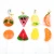 Import display box package kosher fruit shape  watermelon lollipop hard candy from China