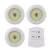 Import Distributor Wanted led light 3pc Push Wireless Switch Light Battery Powered Led Remote Control Closet Lamp Under Cabinet Light from China