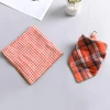 Dog Bandana Washable separates Bibs Scarf, Plaid Painting Kerchief for Small/Medium Dogs and Cats