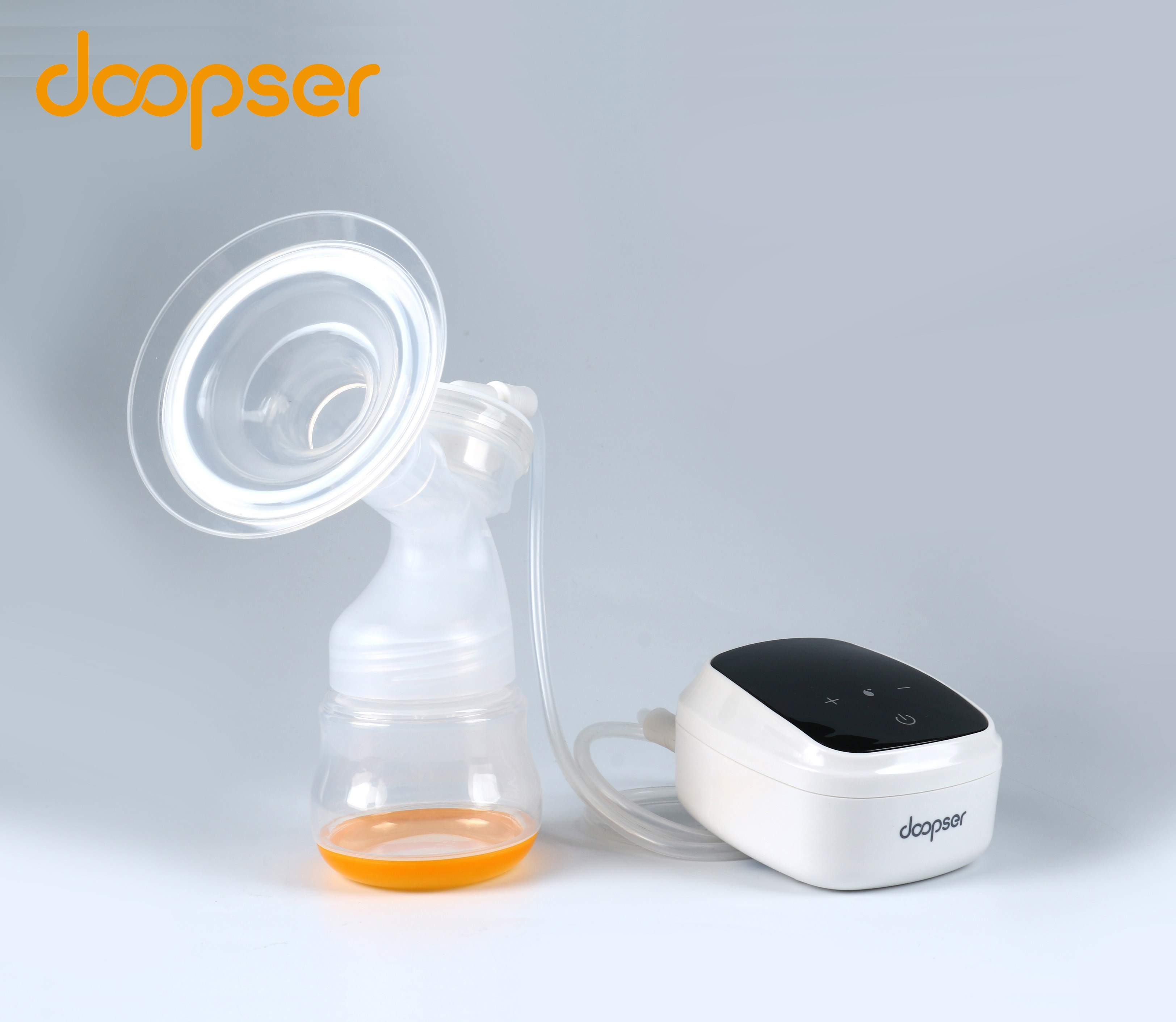 Doopser Silicone Breast Pump with soft BPA-free material Electric Breast Pump with LED Indicators