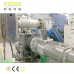 Double Screw Waste Plastic Granulator Recycling Pelletizer