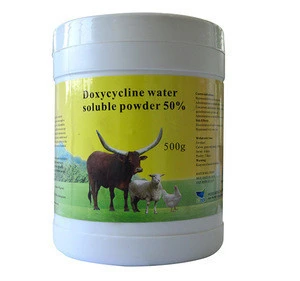 Doxycycline hydrochloride (HCL) 50% Soluble Powder for livestock and poultry