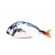 Import Drop shipping cat fish toys interactive cat toys naturally catnip filled  3d plush fish from China