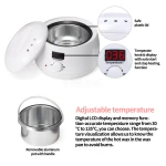 Buy Electric Hair Removal Wax-melt Machine Wax Heater 100g Beans 20pcs Wood  Stickers Paraffin Wax Warmer Machine Hand Spa Tool from Zhengzhou YEARTE  Import & Export Co., Ltd., China
