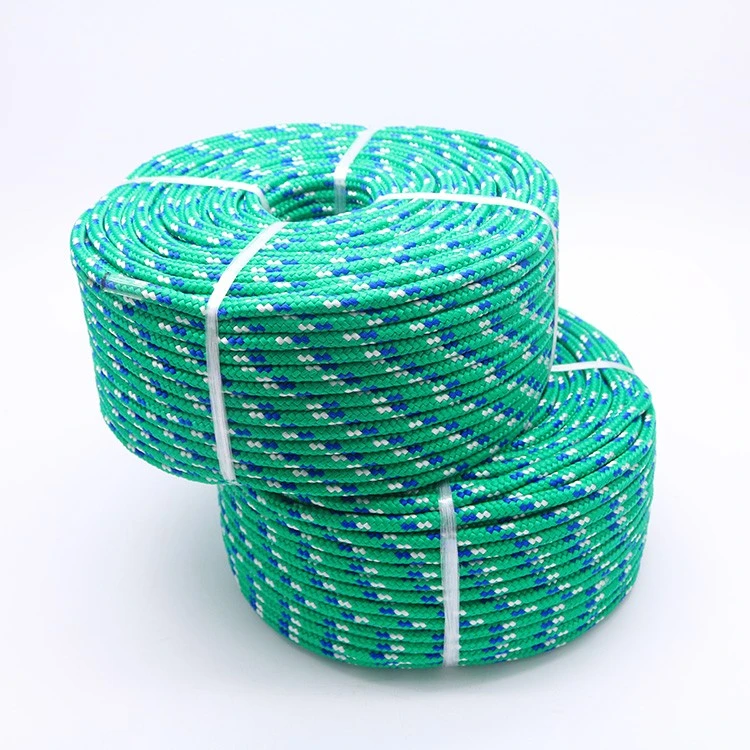 Durable factory supply PP 16 Strand Braided Rope 10mmX20M