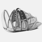 Durable space capsule full view transparent bubble cat outdoor carrier backpack pet bag without cover