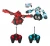 Import DWI Dowellin Remote Control Toy Rotation Fighting Robots RC Robot for Parent-child from China