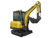 Earth Moving Equipment 2.5 Tons Zero Tail Mini Excavator With Japan Engine