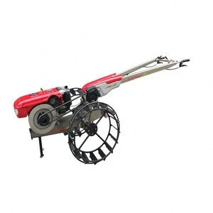 Easy To Operate Agricultural Equipment Walking Tractor With Grass Mower