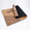 Eco-Friendly Cork Surface and 100% Natural TPE Backing Non-Toxic Yoga Mat