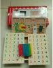 educational wooden toys for baby, multi functional digital computing learning box