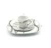 Egypt market Royal fine porcelain / ceramic 66/125/135pcs dinner set dinnerware tableware with silver goldendesign