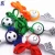 Import Emoji 3D roller soccer ball pens personalized pen neck lanyard ballpoint pen football shape pen from China