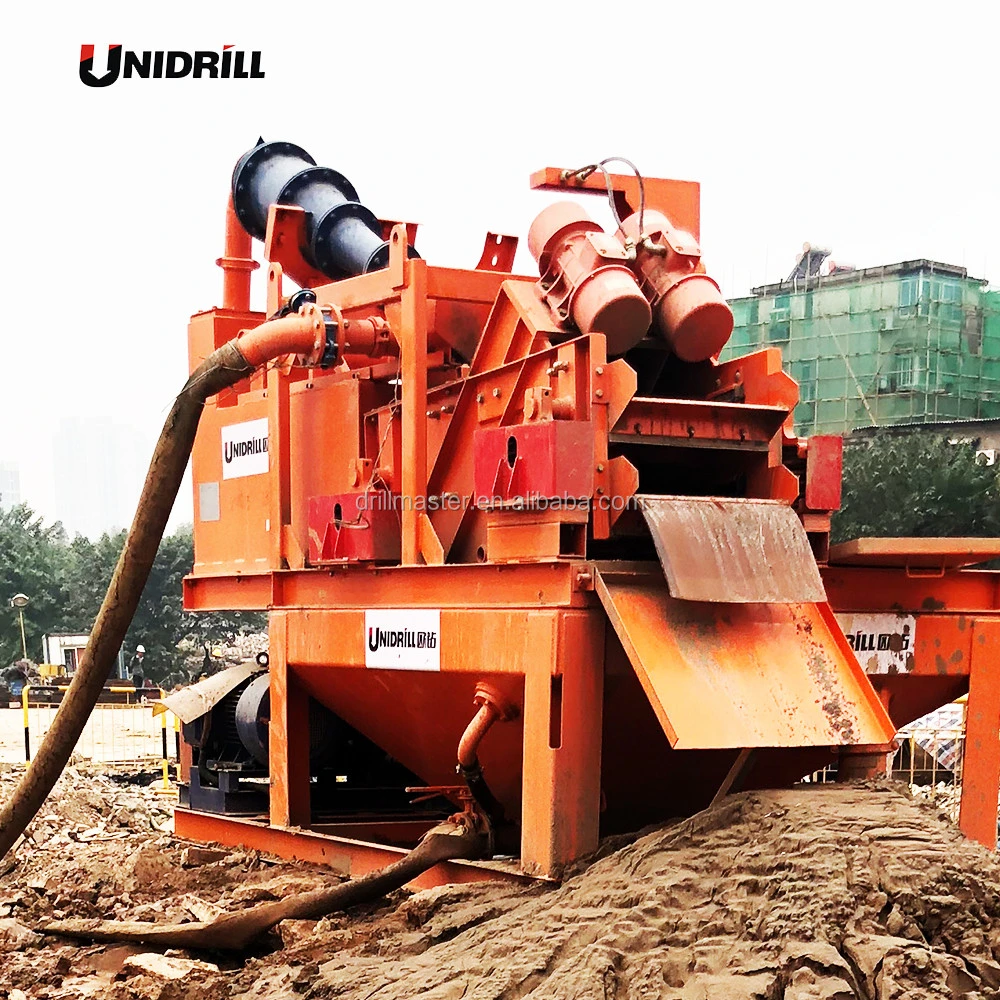 Engineering And Construction Machinery Parts Piling Machine Mud Slurry mud recycling system Desander