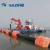 Import Engineering Project Required 5T Crane Transportation Work Boat For Sale from China