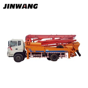 Engineering used concrete cement boom car pump truck from China Supplier