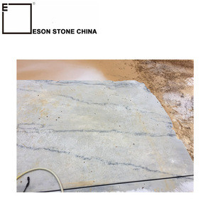 Eson Stone 055 China supplier Aurora white rough marble block price m3 for sale