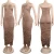 Import Europe and America Solid Ruched Bodycon Dress Sleeveless Strapless Club Dresses from China