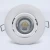 Import Europe hot products round MR16 GU10 downlight ceiling light fittings recessed gu10 lamp led grille ceilling light from China