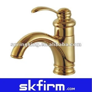 European style Golden brass bathroom bidet faucet