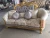 Import European style wooden carved flower royal sofa set from China