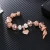 Import European Wholesale Crystal Rhinestone Large Hole Beads Heart Pendant Bracelet Clear Crystal Beads Bear DIY Charm Bracelet from China