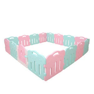Excellent quality plastic baby kid safety fences indoor playpen