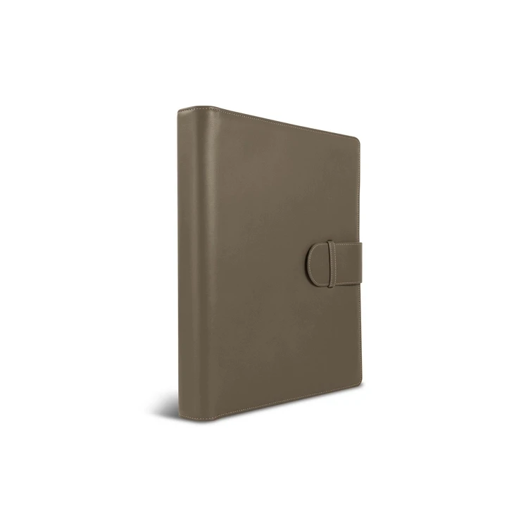 Executive A4 business organizer folder notepad cover leather portfolio case