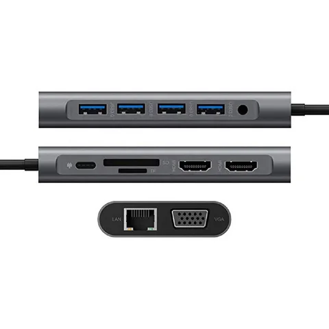 Usb Cable Computer Dock Extra Buy Extension Cable Multiple Port Dock 3.1 Usb C Hub Displayport ...