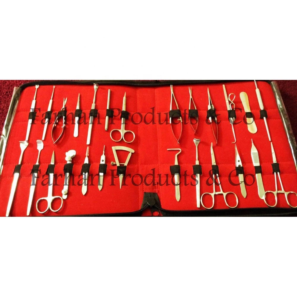EYE LID MICRO MINOR SURGERY SURGICAL OPHTHALMIC INSTRUMENTS SET KIT