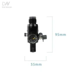 Factory CO2 Cylinder Valve with Pressure Gauge Compressed Air Regulators Regulators with  Gauge for  Air Gun Cylinder