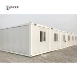 Factory Custom good quality flexible combination for family housing purposes rock wool board Flat Pack Container House