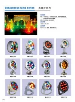 factory direct led rgb swimming pool light 12V/24V 12w waterproof IP68 marine underwater light underwater pool light