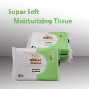 Factory direct sale  Diposable Super Soft Cotton-touch Facial Tissue