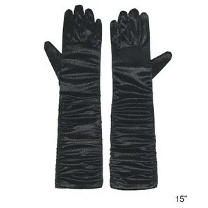 Factory directly Sale Cheap & Nice classic black gloves for party