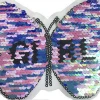 Factory Embroidery Sequin New Design Shinning Butterfly Sequin embroidery Iron on Patch Top Sale