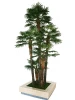 Factory handmade artificial plant artificial palm tree for star hotel airport decoration