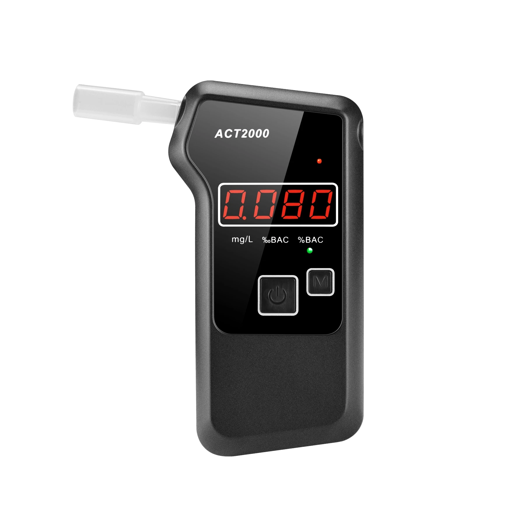 Factory price digital breath alcohol tester with mouthpieces, ODM&amp;OEM breathalyzer, drunk driving car breathalyzer