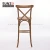 Import Factory Rustic Elegant Wood Cross Back Bar Chair from China