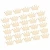 Import Factory Sale High Quality Crown Wood Pieces Tags Plaque for Baby gift from China
