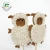 Import factory supplier wholesale easter nonwoven fabric cotton simulation cartoon sheep on wooden stick for garden decoration from China