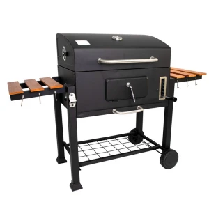 Factory Supply BBQ Vertical Smoker Charcoal Somker Grill Stand Charcoal BBQ Smoker With Adjustable Cooking Grid
