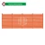 Import Factory Supply DIY WPC Fencing Waterproof Eco-friendly Private Fence Guards Wood Composite Interval Fence from China