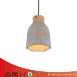 Factory supply Retro Loft Cement Pendant Light Fancy Lighting For Outdoor