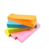 Factory Wholesale Custom Sticky Note Adhesive 5 Colours Notepads Colorful Paper Memo Pads Stickers Self-Stick Notes