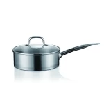 Factory wholesale kitchen selection aluminum soup pot tableware casserole set non-stick cookware set